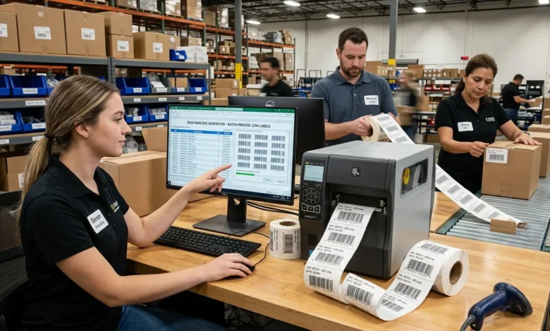 Bulk Barcode Generator