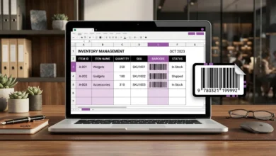 excel barcode generator