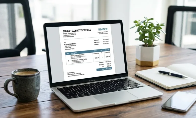 how to create invoices