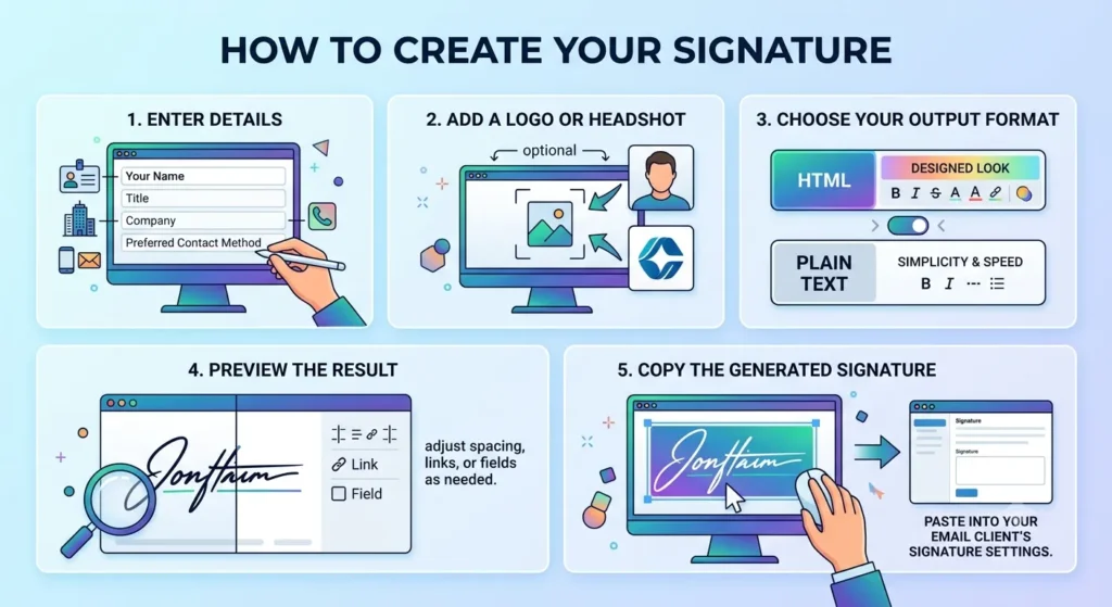 How to Create Your Signature