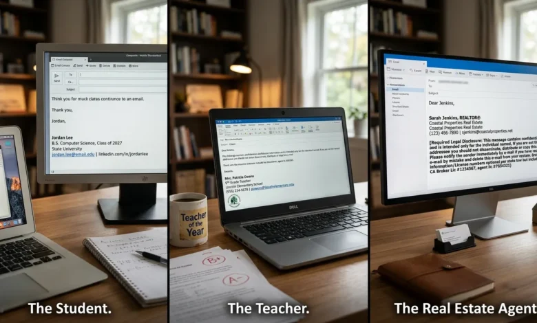 student email signature generator