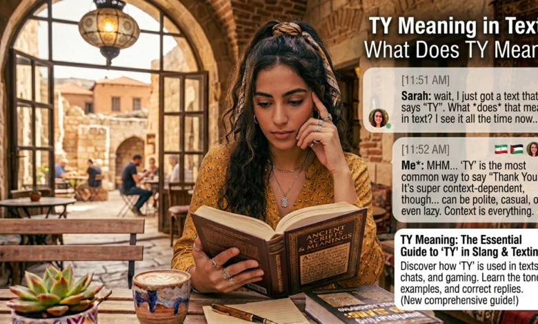 ty meaning in text