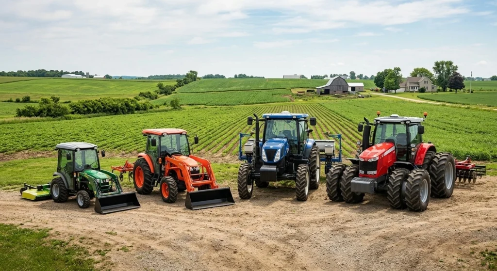 Different tractor types